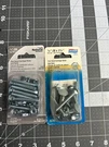2-PACK Lot 12/PC National Hardware Flat Head Carriage Nuts Bolts 1/4"-20 X 1-3/4. Fixed Price $13.49.