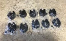 Lot 10 Liftmaster Opener 41A4371 Belt Cover Cap Retainer Craftsman Chamberlain. Fixed Price $30.00.