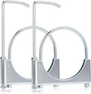 Lcgp 5" Universal Exhaust Clamp With Hanger Made Of Heavy-duty Inch, Silver. Fixed Price $49.99.