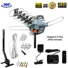 Amplified Digital Outdoor Antenna 150 Miles 360 Rotation Uhf Vhf Fm. Fixed Price $36.05.