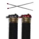 Dura-lift .250 X 2" 35" Torsion Garage Springs (gold, Left & Right Wound) W.... Fixed Price $167.80.