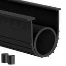 Myfamirea Garage Door Bottom Seal 16.4FT Rubber Stripping Weatherproof. Fixed Price $43.48.
