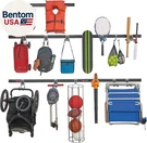 Rubbermaid 20-PIECE Fasttrack Garage Wall-mounted Storage Kit Rails And 15 Hoo. Fixed Price $207.73.