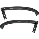 Set Of 2 Bumper Face Bar Trims Molding Step Pads Front Driver & Passenger Pair. Fixed Price $17.93.