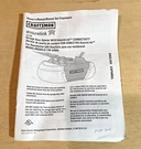 Sears Craftsman Garage Door Opener 139.54985 Owners Manual Assurelink 1/2 Hp. Fixed Price $15.48.