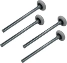 The Rop Shop 4-PACK Garage Door 2" Nylon Rollers W/cap 7" Stem 13 Ball Bearing. Fixed Price $38.99.