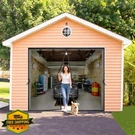 Sanjinfon 12X7FT Garage Screen Door Magnetic Fiberglass Mesh Retractable. Fixed Price $66.99.
