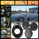 Magnetic Antenna Mount 8.8" Triangle Base SO-239 Connector + 16.4FT RG58 Cable. Fixed Price $63.99.