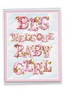 (1 Large Card) Big Girl - Funny Baby Congratulations Greeting Nobleworks. Fixed Price $9.98.
