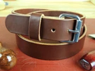 Men's 1/2" Heavy Duty Leather Gun Holster Ccw Work Belt Amish Handmade 1.5". Fixed Price $70.00.