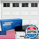 Hmmagnets Strong Glossy Magnetic Garage Door Windows - Fits 1 Car. Fixed Price $58.53.