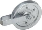 National Hardware V7633 4" Pulleys W/fork, Axle Bolt And Nut In Galvanized. Fixed Price $18.88.