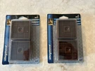 Shepherd Hardware 9076 2-INCH Square Rubber Furniture Cups 8 Total Brown Sealed. Fixed Price $12.99.