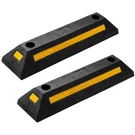 Heavy Duty Rubber Parking Guide - 2 Pcs Premium Quality Durable Car Garage Wh.... Fixed Price $55.74.