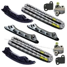 Timing Chain Kit Fit Toyota Lexus Land Cruiser Roraima Tba 4.5 1VD-FTV LX450. Fixed Price $81.55.