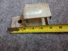 Lot Of 6 Used Rustic Stanley Hardware Steel Single Box Rail Brackets. Fixed Price $19.80.
