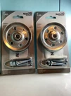 Two National 3 Inch N280-578 Garage Door Pulleys Zinc Plated. Fixed Price $14.99.