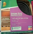Duck Garage Bottom Seal For Wood Doors 2.25" X 18 Ft Black Rubber. Fixed Price $13.50.