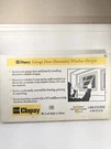 New Clopay Garage Door Decorative Window Design Panel White Sunset 503 Inserts. Fixed Price $84.00.