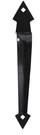 Set Of 2, Hillman Hardware Essentials 851660 Ornamental Door/gate Pull Black 10". Fixed Price $15.00.
