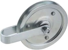 Stanley 73-0720 CD1820 Heavy Duty Galvanized Garage Door 4" Pulley And Fork. Fixed Price $18.99.