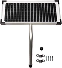 10W Solar Panel Kit For Automatic Gate Openers - Black Cell. Fixed Price $123.99.