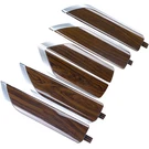 Apperfit Door Trim Molding Kit Wood Grain 6PCS For Interior Panel Center. Fixed Price $121.84.