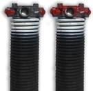 2" X 26" Torsion Garage Springs .218 - Left & Right Wound, White Finish. Fixed Price $160.99.