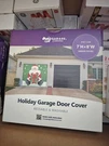 Garage Celebrations 84-IN Door Cover Santa Christmas Decor. Fixed Price $99.00.