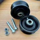 Bobco Metals 4" X 2"-1/2" Cast Iron Groove Wheel Roller Bearing Residential. Fixed Price $32.57.