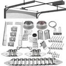 Morningro Garage Door Parts Installation Bundle Kit For 16' By 7' Overhead Do.... Fixed Price $157.61.