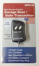 10 Pin Remote Control Garage Gate Opener Transmitter With Flashlight Key Chain. Fixed Price $24.48.