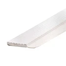 7 Ft. White Dual-vinyl Top And Side Weatherstripping Sweep For Garage Doors. Fixed Price $19.98.
