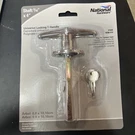 New National N280-610 Garage Door Handle Lock Cylinder Key Chrome Finish. Fixed Price $8.99.