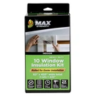 Duck Max Strength Window Insulation Kit, Standard - 10 Pack, Clear. Fixed Price $38.32.