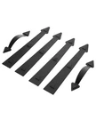 Vevor Decorative Magnetic Garage Door Hardware Kit Accents 4 Hinges 2 Handles. Fixed Price $16.99.
