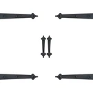 Dura-lift Ultra-life Magnetic Decorative Carriage-style Garage Premium, Black. Fixed Price $31.70.