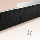 3 Sets Of 4-INCH Door Brush Seal Kit For Garage Easy Install, Multi-floor Use. Fixed Price $89.99.