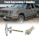 1 Set Garage Door Keyed T-handle Lock Kit Shed W/ 2 For Most Campe. Fixed Price $17.31.