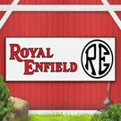 Royal Enfield Banner Pvc Logo For Your Workshop Garage Man Cave. Fixed Price $78.00.