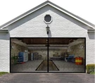 Liamst Garage Screen For 15X7FT,2 Car Doors- 15*7FT, Black. Fixed Price $92.95.
