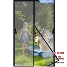 Magnetic Screen Door - Bugs Out, Breeze In Heavy Duty Double 38*83 Black. Fixed Price $26.98.