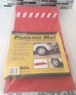 Maxsa Right Red Garage Parking Bump Mat 37359 Perfect Each Time. Fixed Price $18.50.