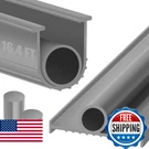Tolanbbt Garage Door Bottom Rubber Seals 16.4 Ft Weather Stripping K. Fixed Price $33.53.