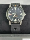 New Zodiac Super Sea Wolf Skin Diver Black Silver Automatic Watch ZO9214 Nwt Box. Fixed Price $844.98.