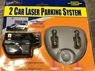 Style Auto Laser Parking System 1-2 Cars Easy Install Motion Sensor. Fixed Price $17.99.