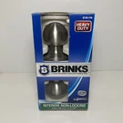 Brinks Interior Non-locking Hall Closet Satin Nickel Ball Door Knob. Fixed Price $8.99.