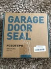 Fosluoc Garage Door Seal Top And Sides Strip White 34 Ft Adhesive Backed Ru. Fixed Price $38.00.