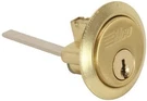Kaba 605KW-04-41 Composite Rim Cylinder, Kwikset Keyway Satin Brass. Fixed Price $23.99.