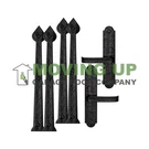 Premium Magnetic Decorative Escutcheon Clavos Strap Handle Hinge Set Garage Door. Fixed Price $38.61.